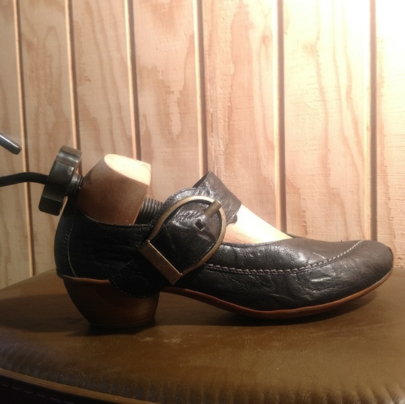 rieker ladies navy shoes